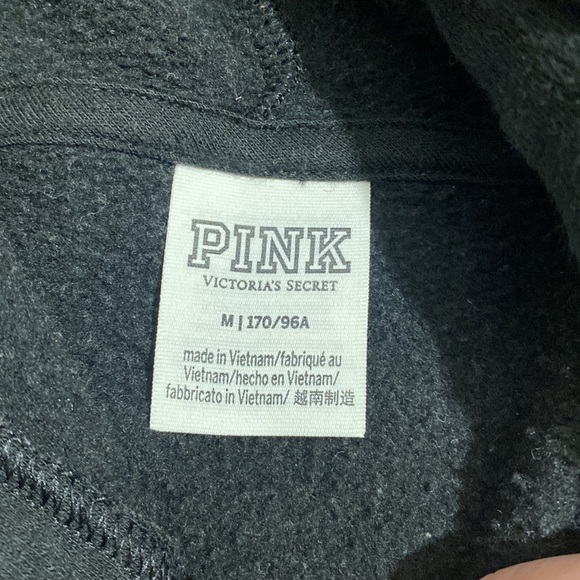 Wmns Victorias Secret Pink Over-Sized Sweater - Picture 8 of 10
